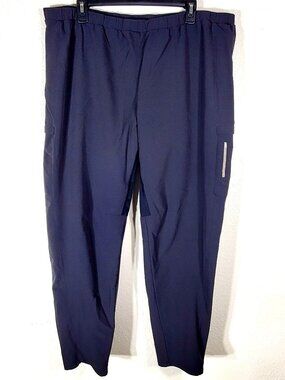 REI Co-Op Mens XXL Dark Gray Black Lightweight Athletic Trail Running Pants